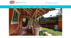 Desktop Screenshot of joshuasbeachhouse.com